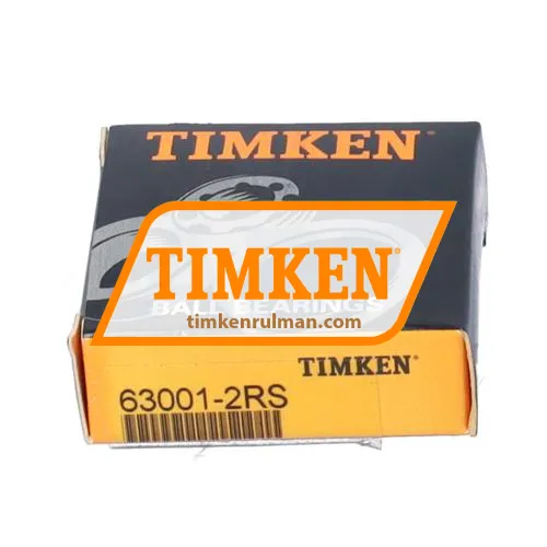 Timken 63001-2RS ürün fotoğrafı 3