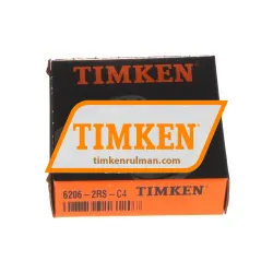Timken 6206-2RS-C4 rulman resim 3