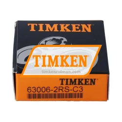 Timken 63006-2RS-C3 rulman resim 3