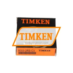 Timken 6003-2RS-C3 rulman resim 3