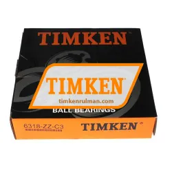 Timken 6318-ZZ-C3 rulman resim 3