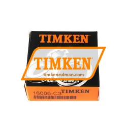 Timken 16006-C3 rulman resim 3