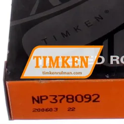 Timken NP378092 rulman resim 5