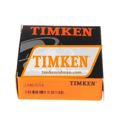 Timken LM67014 rulman resim 3