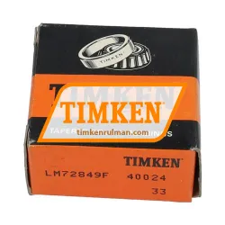 Timken LM72849F 40024 rulman resim 3