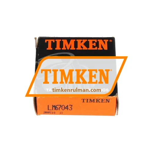 Timken LM67043 ürün fotoğrafı 3