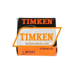 Timken LM67043 rulman resim 3